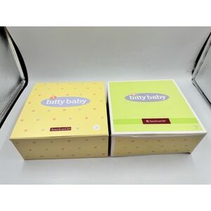 LOT OF 2 American Girl Bitty Baby Collection Vintage Boxes (ONLY)
